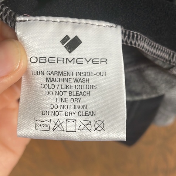 Obermeyer Charcoal Knit Pullover - Picture 5 of 6